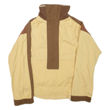 KELTY Mens Pullover Jacket Brown Colourblock L