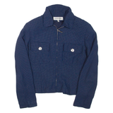 GEORGES RECH Womens Jacket Blue Check S