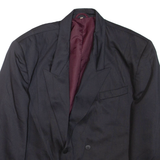 Mens Blazer Jacket Black XL