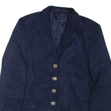 Womens Blazer Jacket Blue L