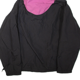 MAMMUT Womens Anorak Jacket Black Hooded Colourblock XL
