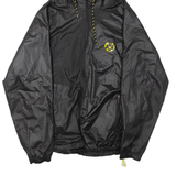 BORUSSIA DORTMUND Mens Track Jacket Black Hooded M