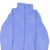 COLUMBIA Interchange Womens Fleece Jacket Purple S