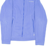 COLUMBIA Interchange Womens Fleece Jacket Purple S