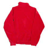 QUECHUA Mens Fleece Jacket Red L