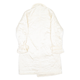CLAUDE HAVREY Womens Puffer Coat Cream L