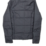 ADIDAS Womens Puffer Jacket Black Hooded UK 8