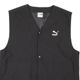 PUMA Mens Blazer Waistcoat Black M