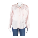 Womens Blouse Pink Long Sleeve S