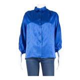 Womens Blouse Blue M