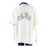 Bike Womens Blouse White L