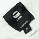 G-STAR RAW Womens Blouse White V-Neck Long Sleeve M