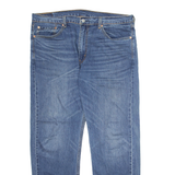 LEVI'S 505 Jeans Mens Blue Regular Straight Stone Wash W38 L32