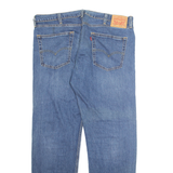 LEVI'S 505 Jeans Mens Blue Regular Straight Stone Wash W38 L32