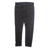 LEVI'S 512 Jeans Mens Black Slim Tapered W33 L32