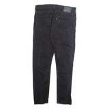 LEVI'S 512 Jeans Mens Black Slim Tapered W33 L32