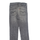 LEVI'S 511 Jeans Womens Grey Slim Straight Stone Wash W29 L32