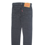 LEVI'S 519 Jeans Womens Grey Slim Skinny W27 L29