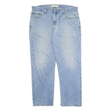 LEVI'S 505 Jeans Mens Blue Regular Straight Stone Wash W40 L30
