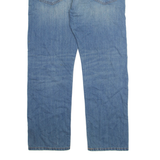 LEVI'S 504 Jeans Mens Blue Regular Straight Stone Wash W34 L30