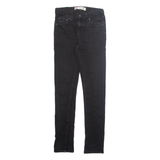 LEVI'S 519 Jeans Womens Black Slim Skinny W26 L30