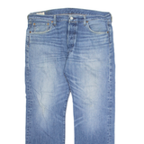 LEVI'S 501 BIG E Jeans Mens Blue Regular Straight Stone Wash W36 L30