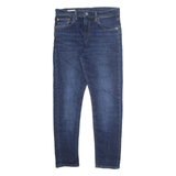 LEVI'S 512 BIG E Jeans Mens Blue Slim Tapered Stone Wash W30 L30