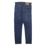 LEVI'S 512 BIG E Jeans Mens Blue Slim Tapered Stone Wash W30 L30