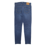 LEVI'S 512 BIG E Jeans Mens Blue Slim Tapered Stone Wash W33 L34