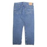LEVI'S 505 Jeans Mens Blue Regular Straight Stone Wash W38 L30