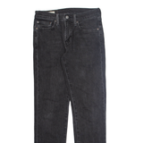 LEVI'S 511 BIG E Jeans Mens Black Slim Straight W28 L32