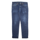 LEVI'S 511 Jeans Mens Blue Slim Straight Stone Wash W34 L32