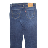 LEVI'S 511 Jeans Mens Blue Slim Straight Stone Wash W34 L32