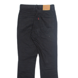 LEVI'S 501 Jeans Womens Black Regular Straight W24 L28