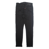 LEVI'S 512 BIG E Jeans Mens Black Slim Tapered W32 L32