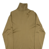 TEXTILES VERTRAUEN Mens Jersey Green Long Sleeve 1/4 Zip M