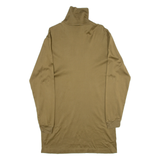 TEXTILES VERTRAUEN Mens Jersey Green Long Sleeve 1/4 Zip M