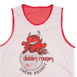 Diables Rouges Football Mens Football Shirt Jersey Red Sleeveless 90s L