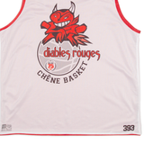 Diables Rouges Football Mens Football Shirt Jersey Red Sleeveless 90s L