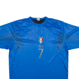 VIOSPORT Italia Football Mens Football Shirt Jersey Blue XL