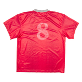 NIKE Courses Express 25 Mens T-Shirt Red V-Neck XL