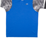 PRO TOUCH Mens T-Shirt Blue V-Neck XL