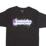 CHAMPION Authentic Athletic Wear Mens T-Shirt Black L