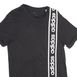 ADIDAS Womens T-Shirt Black S