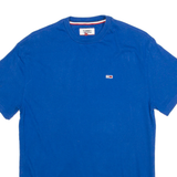 TOMMY HILFIGER Mens T-Shirt Blue XS