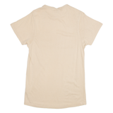 ADIDAS Womens T-Shirt Beige UK 12