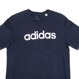 ADIDAS Mens T-Shirt Blue L