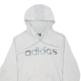 ADIDAS Mens Grey Hoodie M