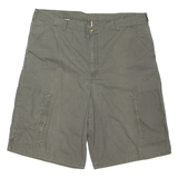 DICKIES Mens Workwear Shorts Green Relaxed 2XL W42