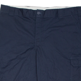 DICKIES Mens Workwear Shorts Blue Relaxed 2XL W42